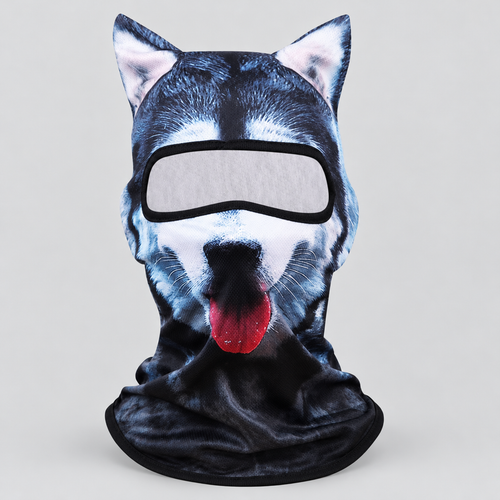 Frost Wolf Ski Mask